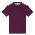 Berry - Front - Weekend Offender Mens Diaz Checked T-Shirt