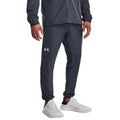 Grey - Side - Under Armour Mens Vanish Woven Jogging Bottoms