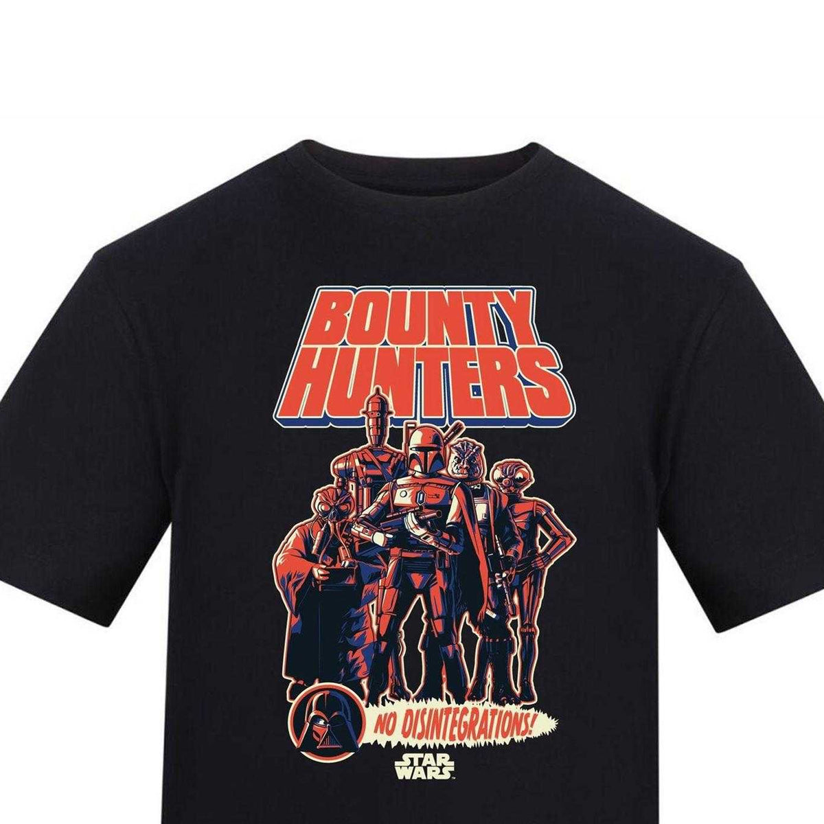 Black - Side - Star Wars: Bounty Hunter Mens Bounty Hunters T-Shirt