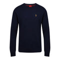 Navy - Front - Luke 1977 Mens Gerard 3 Crew Neck Sweatshirt
