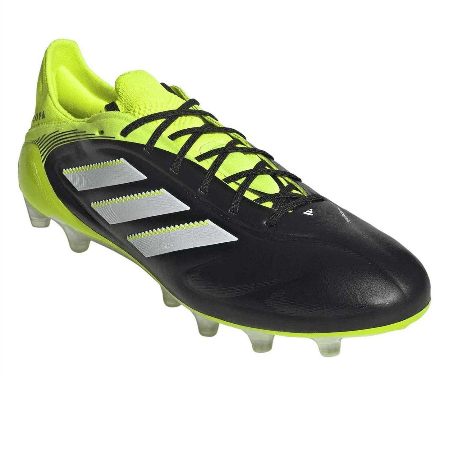 Core Black - Pack Shot - Adidas Mens Copa Pure III Elite 3 Stripes Lace Up Firm Ground Football Boots