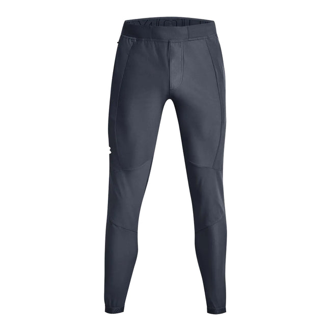 Grey - Front - Under Armour Mens Vanish Woven Jogging Bottoms