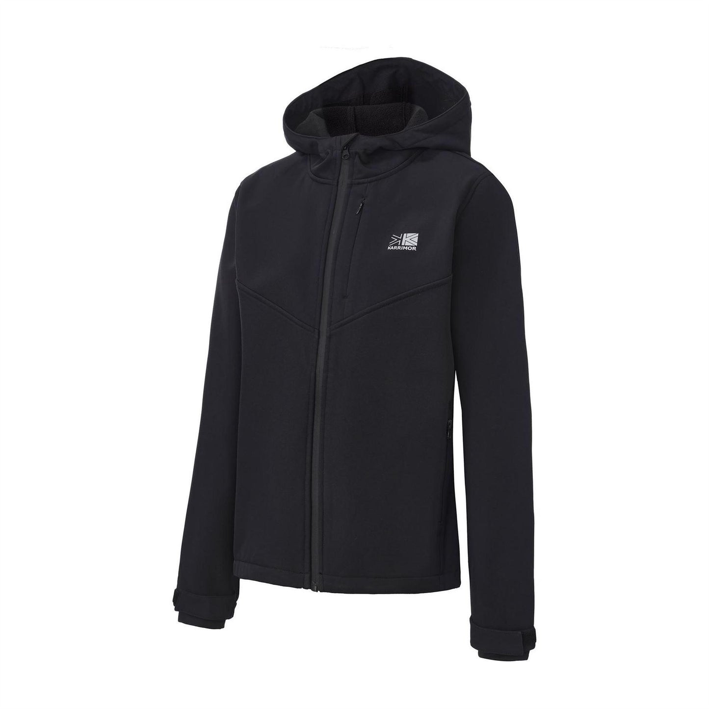 Black - Side - Karrimor Womens-Ladies Plain Soft Shell Jacket