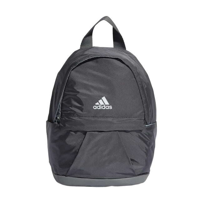 Grey-White - Front - Adidas Womens-Ladies Classic Gen Z Mini Backpack