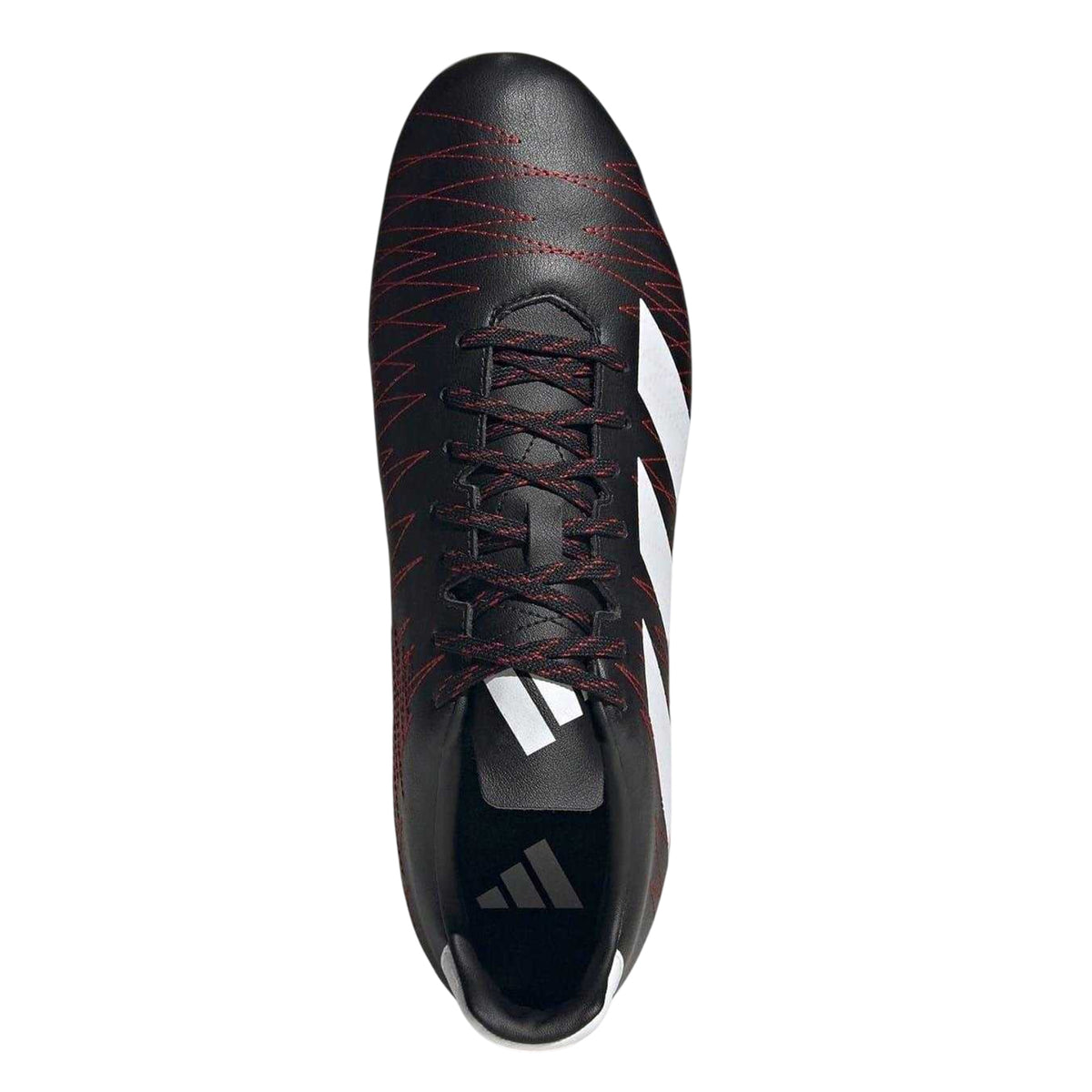 Black-White-Carbon - Lifestyle - Adidas Mens Kakari Soft Ground Rugby Boots