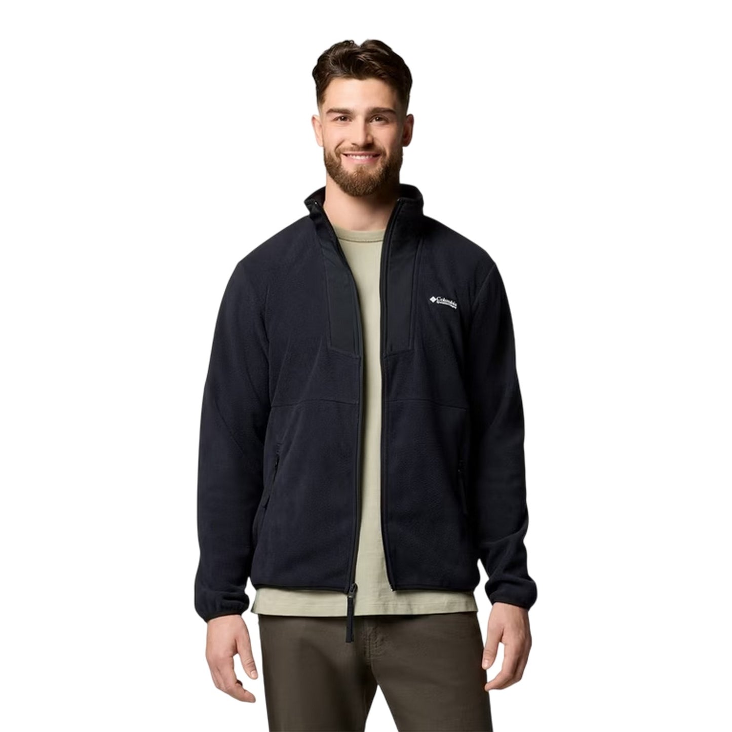 Black - Lifestyle - Columbia Mens Sequoia Fleece Jacket
