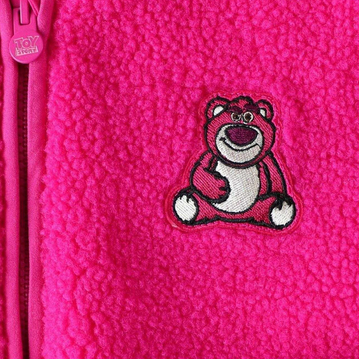 Pink - Lifestyle - Toy Story 3 Childrens-Kids Lotso Polyester Fleece Hooded Jacket