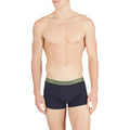 Khaki Green-Maroon-Black - Lifestyle - Emporio Armani Mens Cotton Boxer Shorts (Pack of 3)