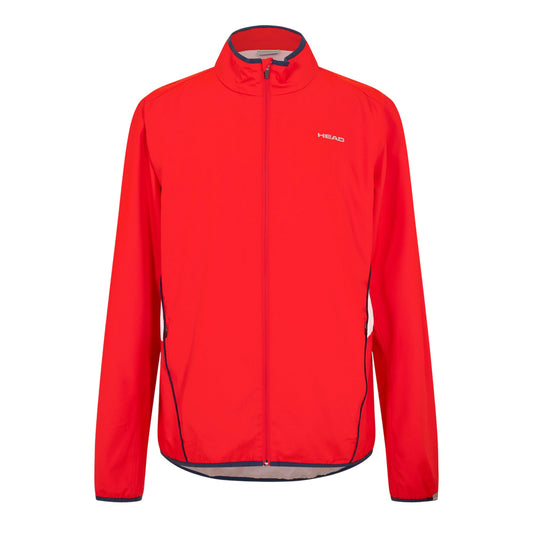 Red - Front - Head Mens Zip Pocket Regular Track Jacket