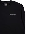Black-White - Lifestyle - Lyle & Scott Mens Embroidered Crew Neck Sweatshirt