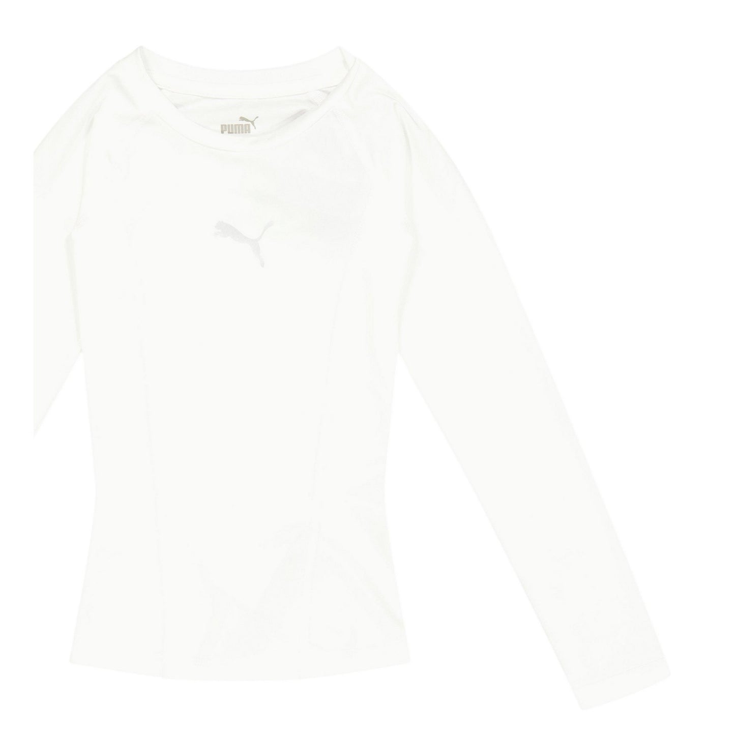Puma White - Side - Puma Childrens-Kids Liga Base Layer Top