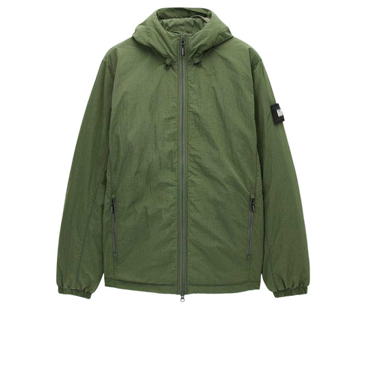Green - Front - Weekend Offender Mens Vettel Thermo Jacket