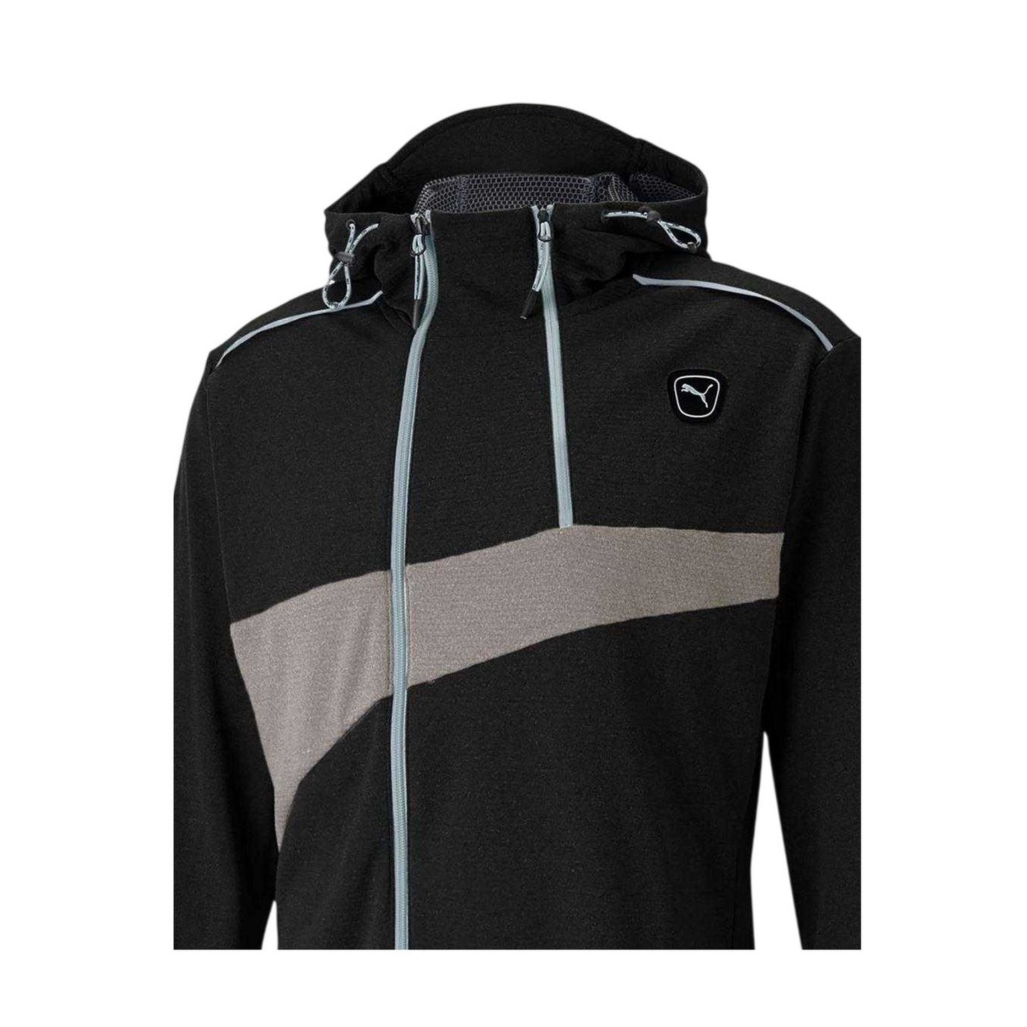 Black - Side - Puma Mens Ultimate Track Top