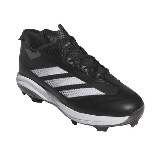 Core Black - Front - Adidas Childrens-Kids Impact Baseball Cleats