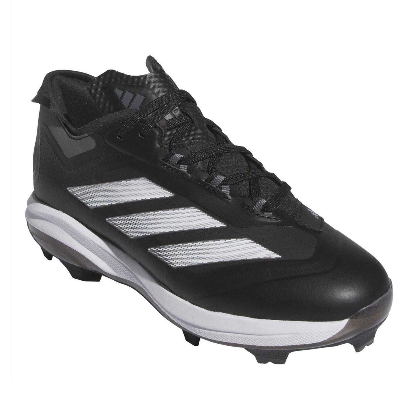 Core Black - Pack Shot - Adidas Childrens-Kids Impact Baseball Cleats