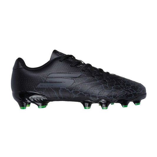 Black - Front - Skechers Childrens-Kids Crib Firm Ground Football Boots