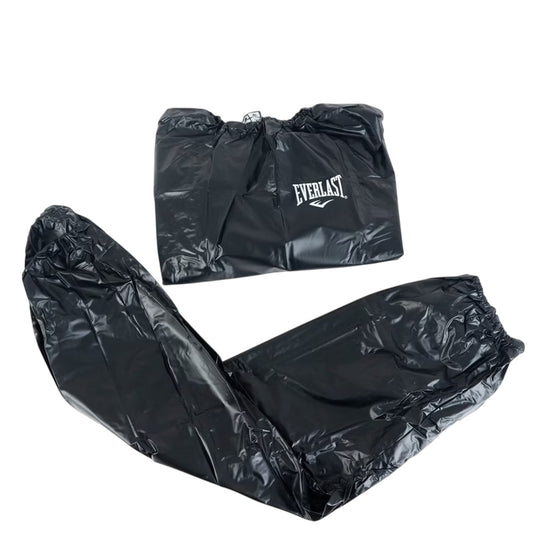 Black - Front - Everlast Mens Vinyl Suit