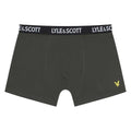 Dark Grey-Black-Burgundy - Lifestyle - Lyle & Scott Boys Core Boxer Shorts (Pack of 3)