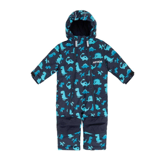 Blue - Front - Nevica Childrens-Kids Waterproof Ski Suit