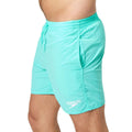 Turquoise - Close up - Speedo Mens Essentials Swim Shorts