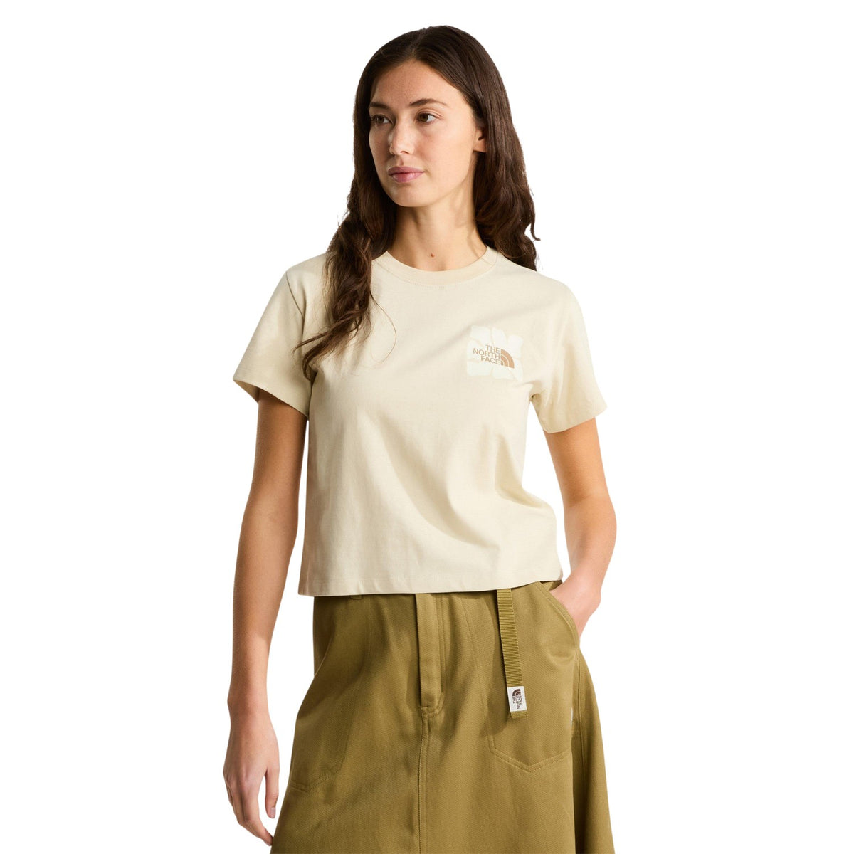 Desert - Side - The North Face Womens-Ladies Graphic Print Short-Sleeved T-Shirt