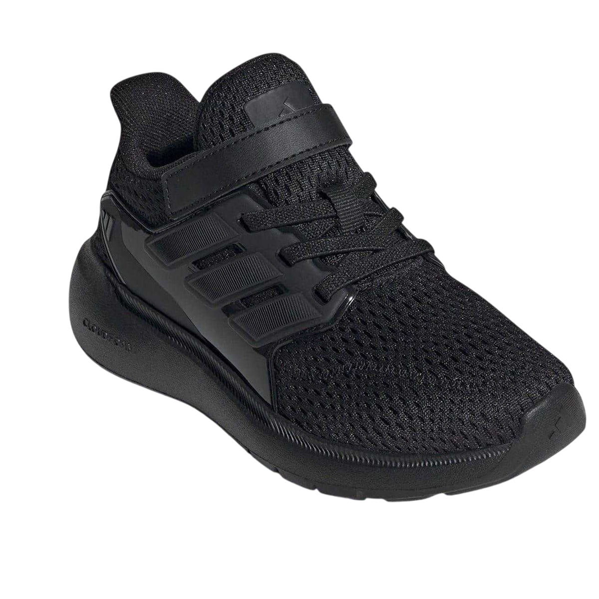 Triple Black - Pack Shot - Adidas Childrens-Kids Ultimashow 3 Stripes Cloudfoam Trainers