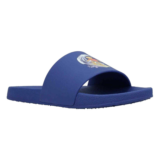 Dark Blue - Front - Ralph Lauren Childrens-Kids Polo Bear Pool Sliders