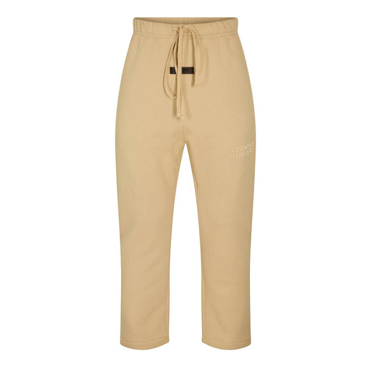 Sand - Front - Fear Of God Essentials Mens Plain Slim Jogging Bottoms