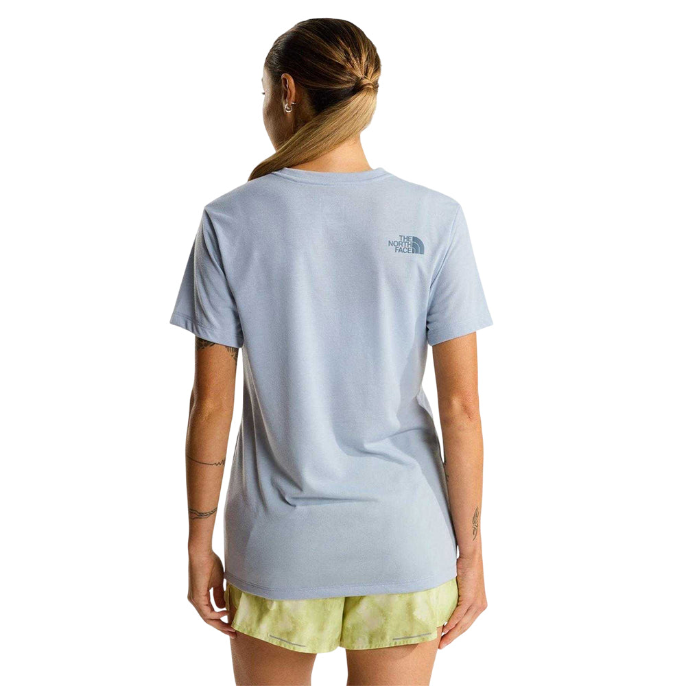 Frost Grey - Lifestyle - The North Face Womens-Ladies Never Stop Exploring Lightweight T-Shirt