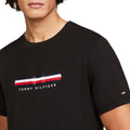 Black - Lifestyle - Tommy Hilfiger Mens Lounge Logo T-Shirt