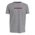 Grey - Front - Tommy Hilfiger Mens Lounge Logo T-Shirt