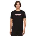 Black - Pack Shot - Tommy Hilfiger Mens Lounge Logo T-Shirt