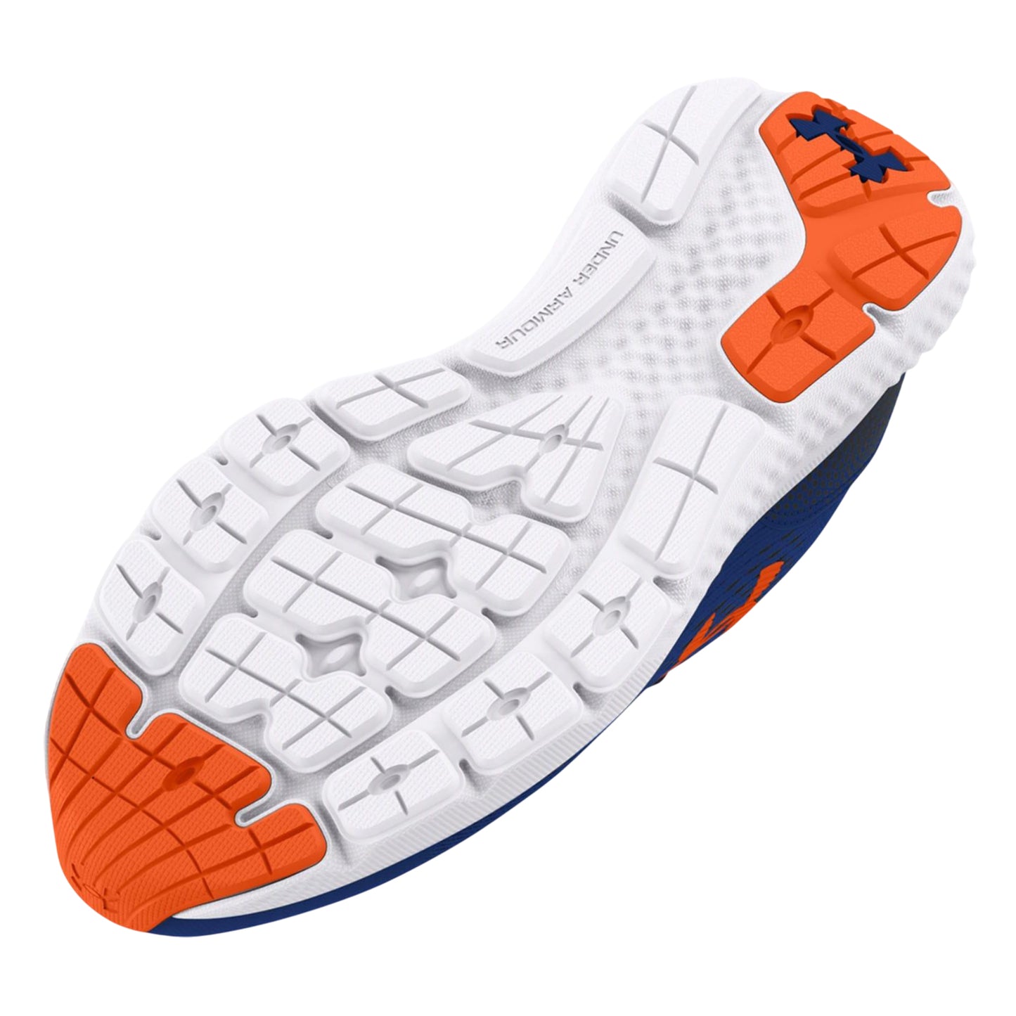 Blue - Pack Shot - Under Armour Childrens-Kids Pre-School Rogue 4 Running Trainers