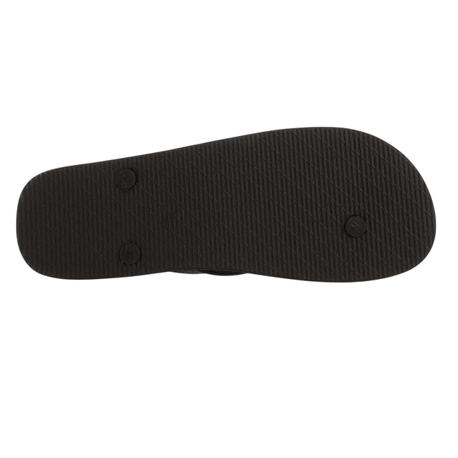 Black-Dark Grey - Side - Jack And Jones Mens Basic EVA Flip Flops