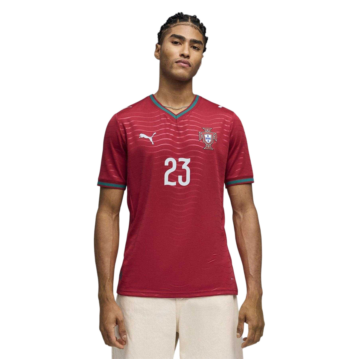 Red - Lifestyle - Puma Mens Vitinha 2026 Portugal Home Shirt