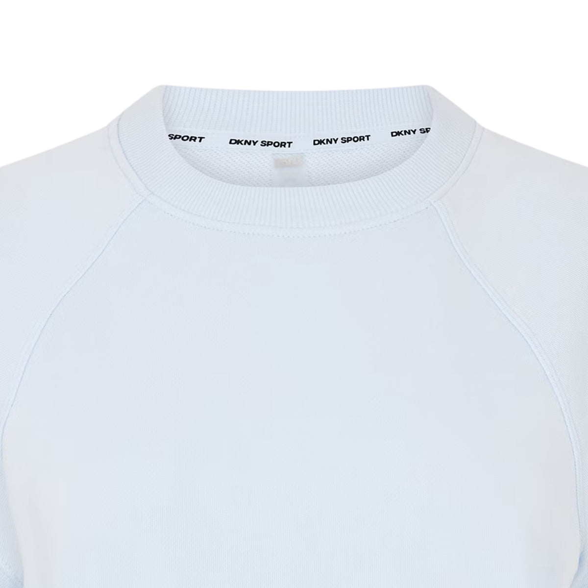 Sky Blue - Side - DKNY Womens-Ladies Logo Pullover