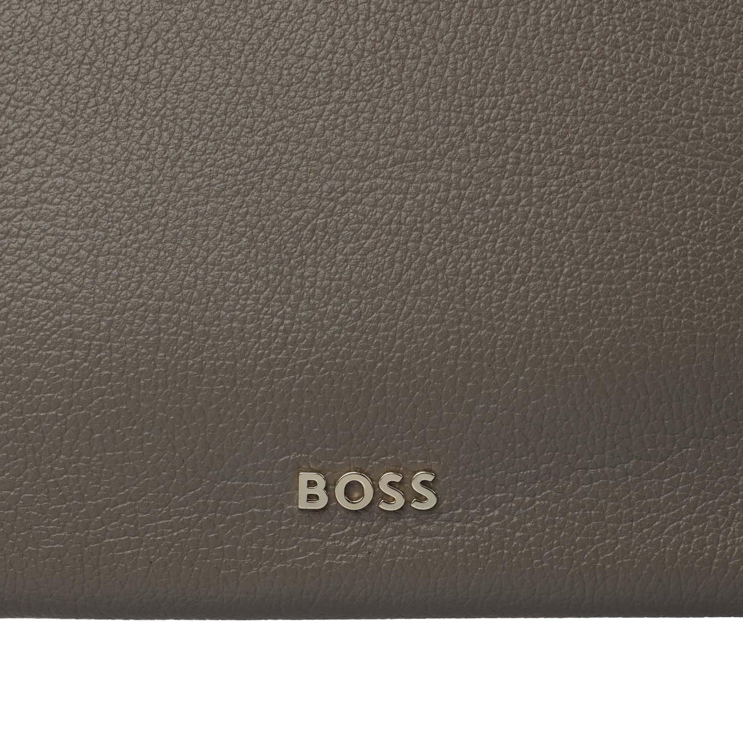 Brown - Lifestyle - Boss Alyce Hobo Cow Leather Shopper Bag