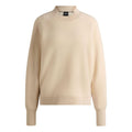 Beige - Front - Boss Womens-Ladies Fariola Knitted Jumper