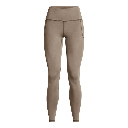 Brown - Front - Under Armour Womens-Ladies Meridian Leggings