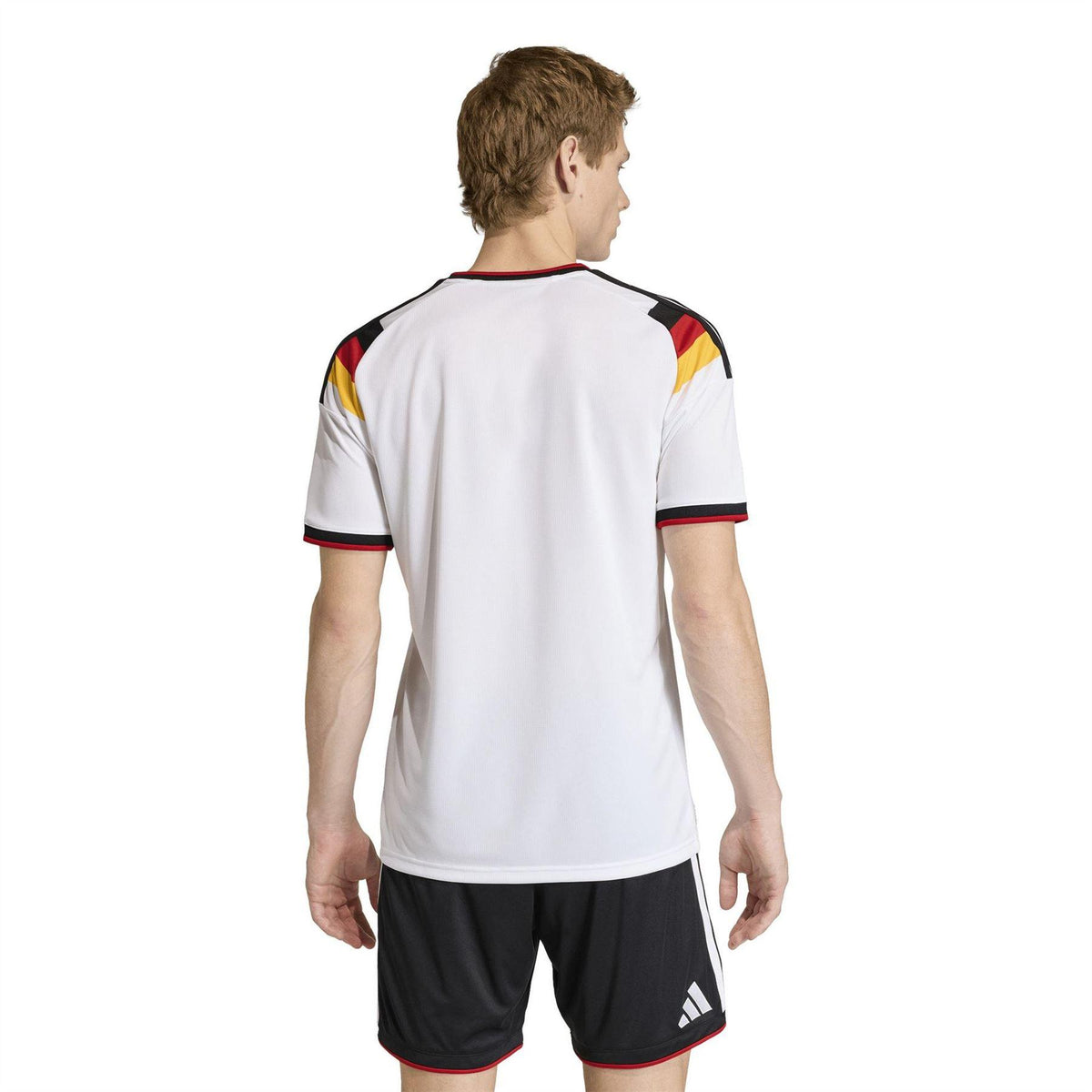 White-Black - Pack Shot - Adidas Mens World Cup 2026 Germany DFB Home Shirt