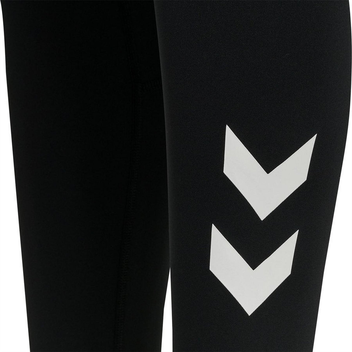 Black - Lifestyle - Hummel Womens-Ladies Logo High Waist Tights
