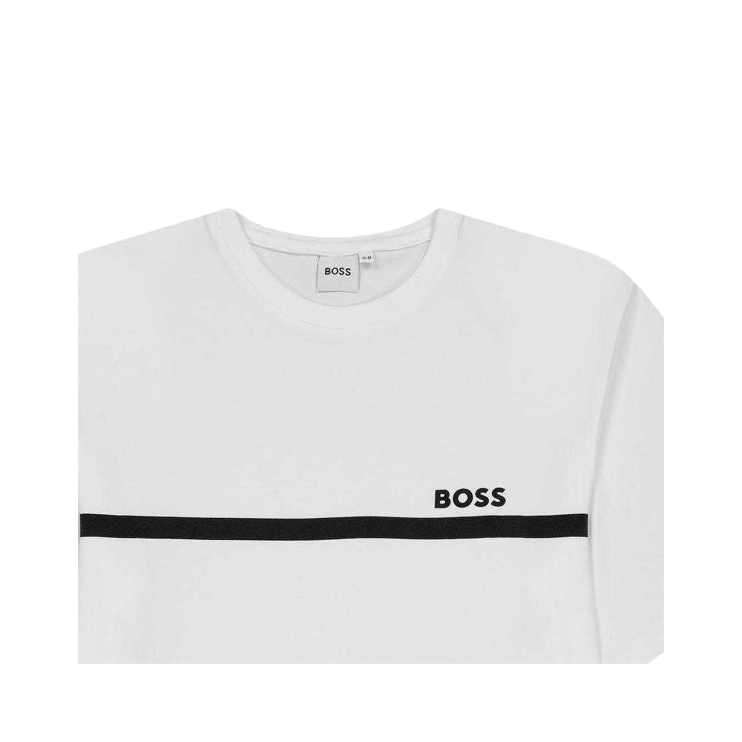 White - Side - Boss Childrens-Kids Regular T-Shirt