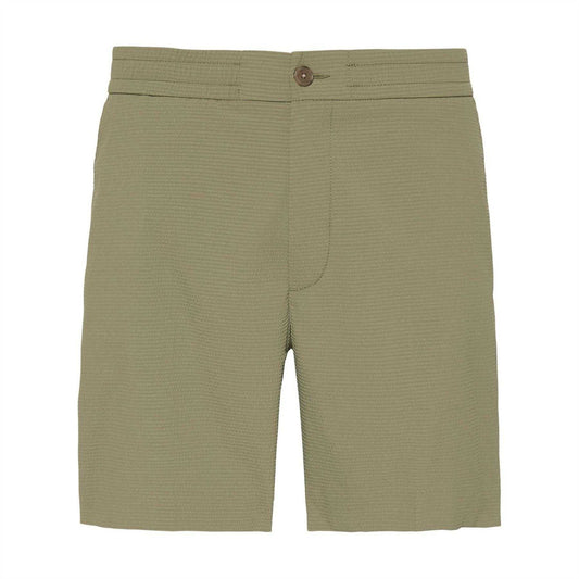 Deep Lichen Green - Front - Calvin Klein Mens Straight Chino Shorts