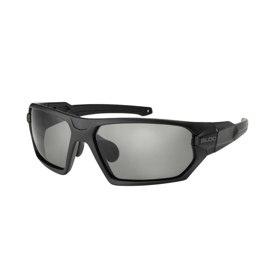 Grey - Front - Bloc Mens 20 5 Wrap Around Sunglasses