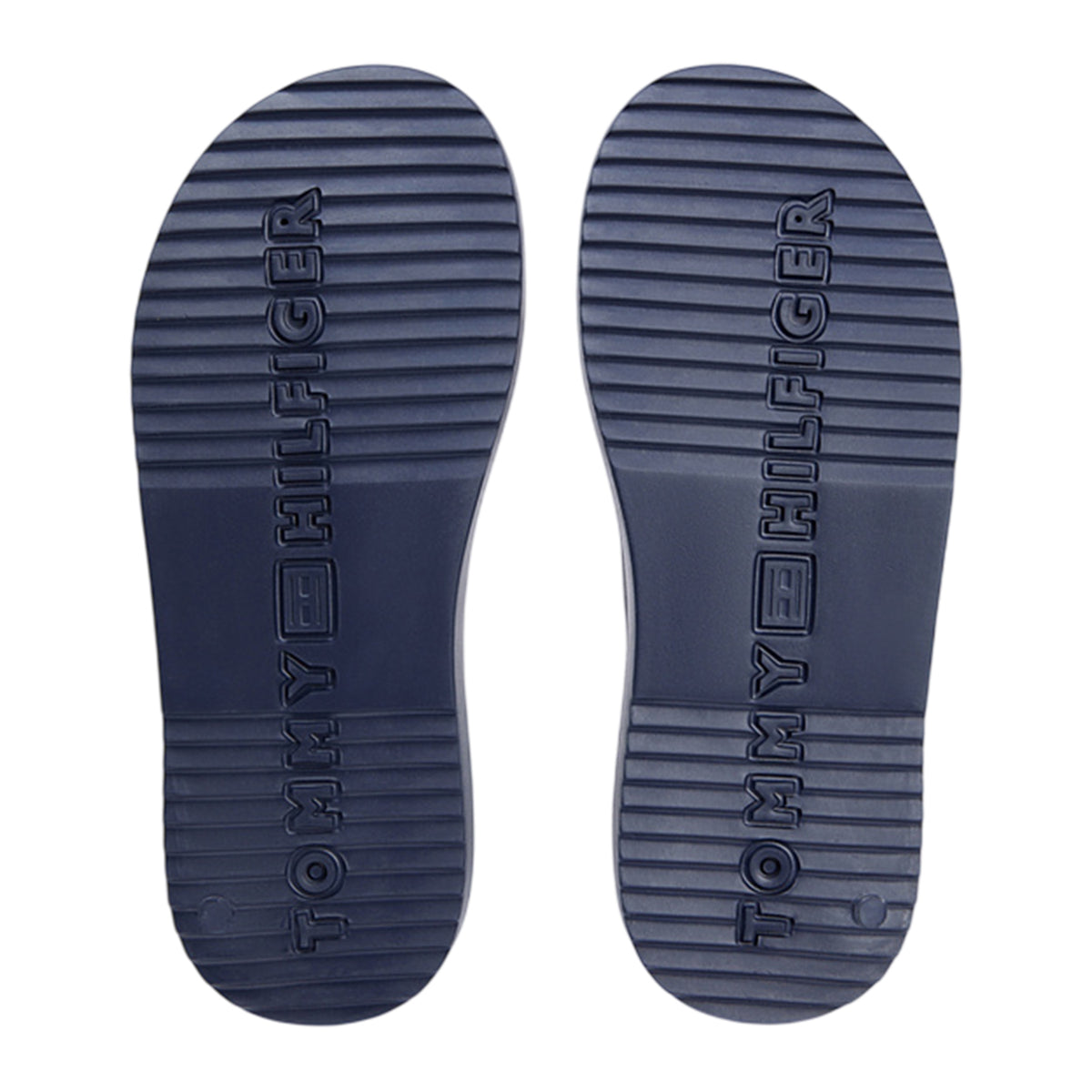 Desert Sky - Lifestyle - Tommy Hilfiger Mens Logo Double Strap Sliders