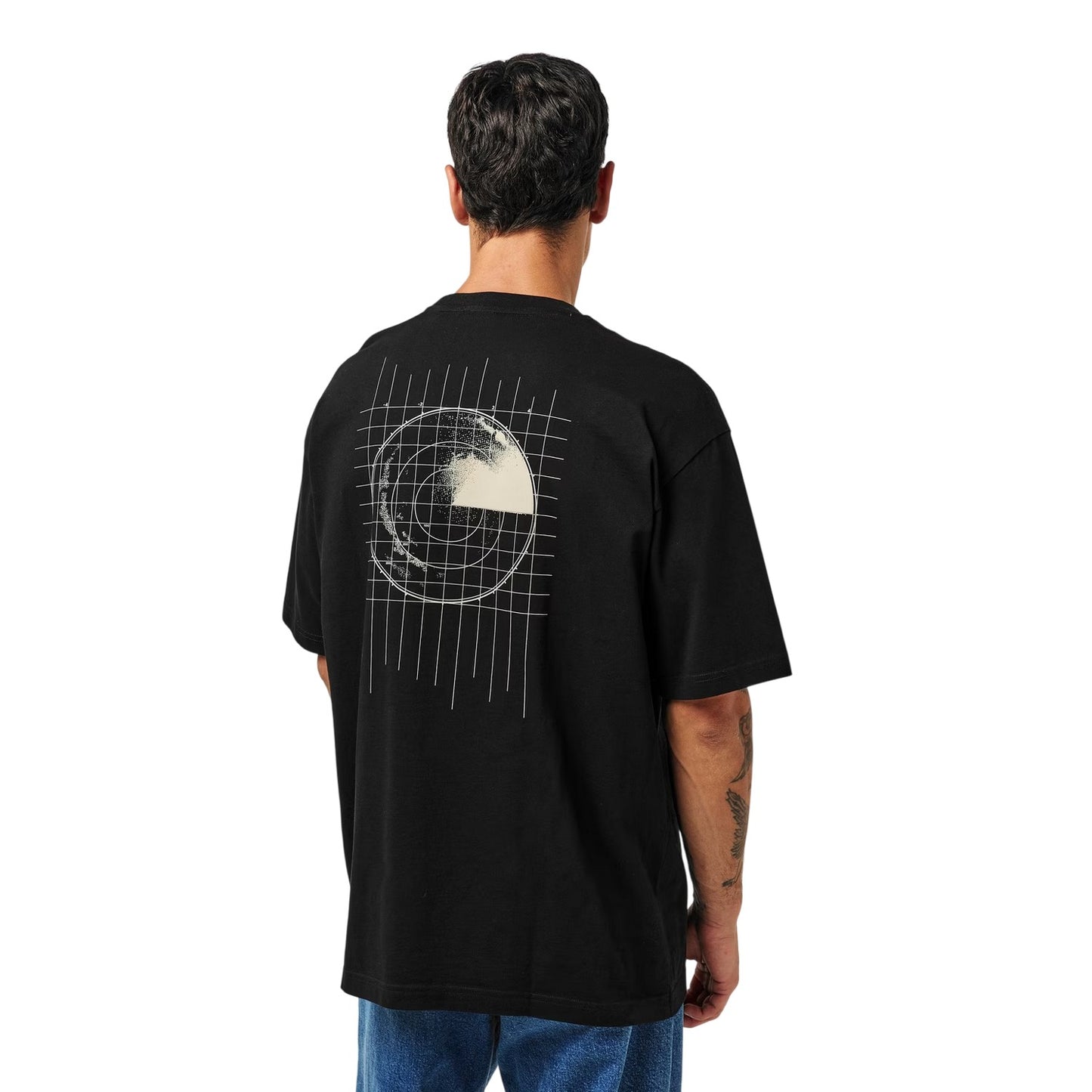 Black - Lifestyle - Boss Mens Radar Regular T-Shirt