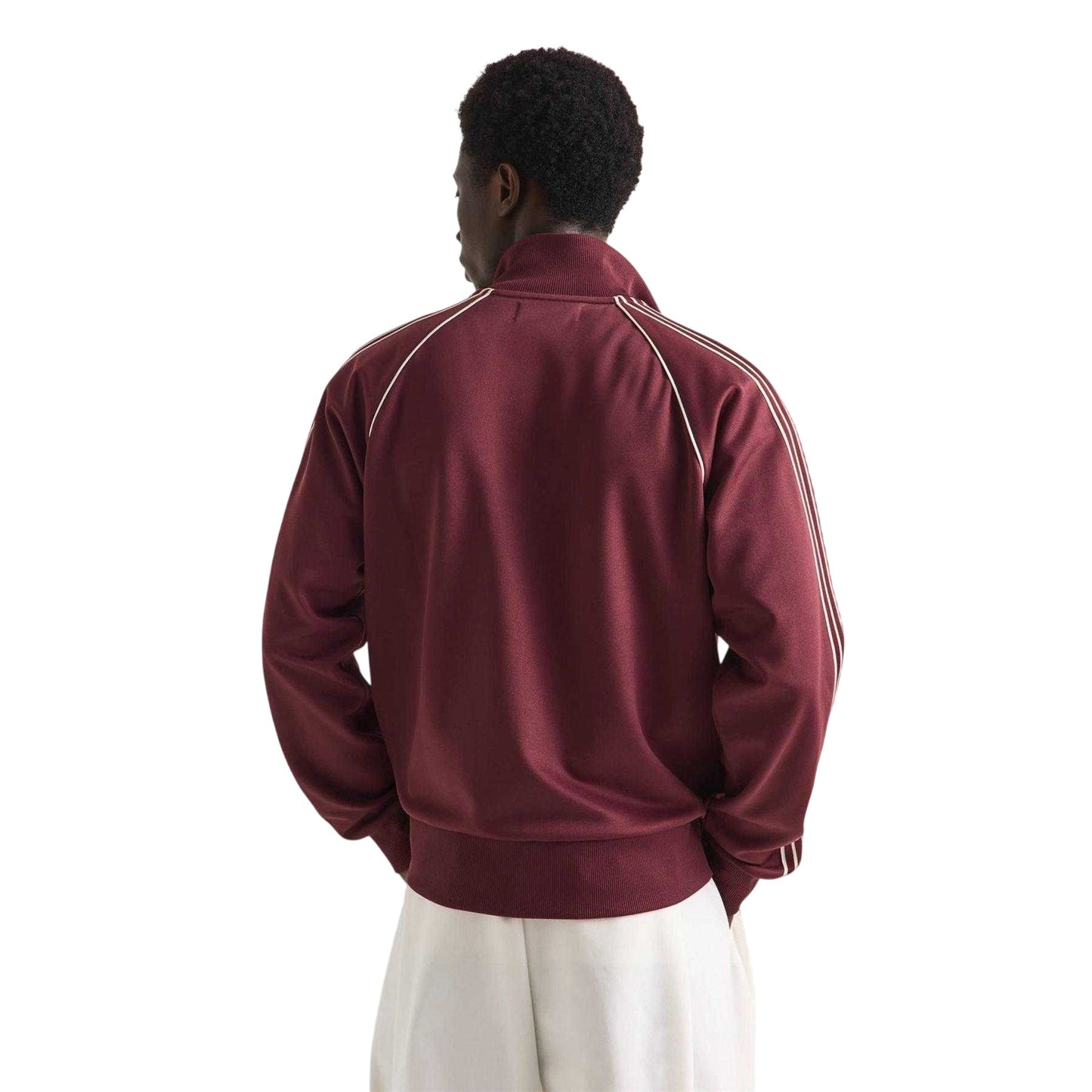 Burgundy - Lifestyle - Slazenger Mens Off-Court Warm Down Track Jacket