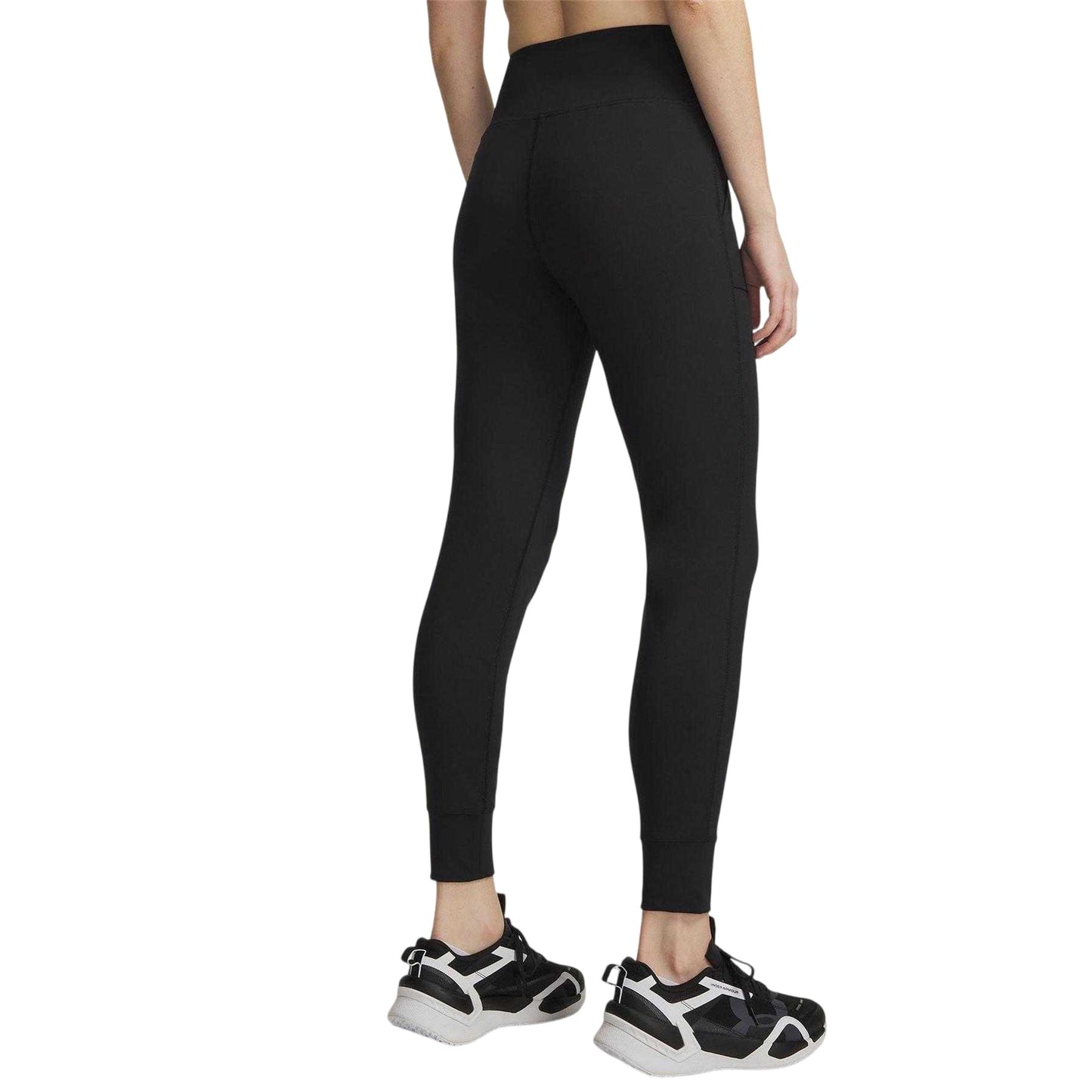 Black - Lifestyle - Under Armour Womens-Ladies Motion Tracksuit Bottoms