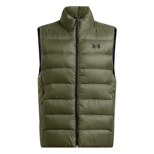 Green - Front - Under Armour Mens Legend Padded Sleeveless Gilet