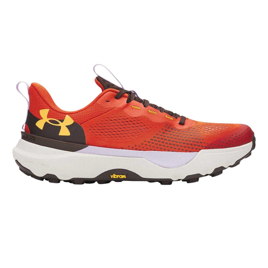 Orange - Front - Under Armour Womens-Ladies Infinite Pro Low Cut Shoes